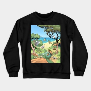 Australian Animals Crewneck Sweatshirt